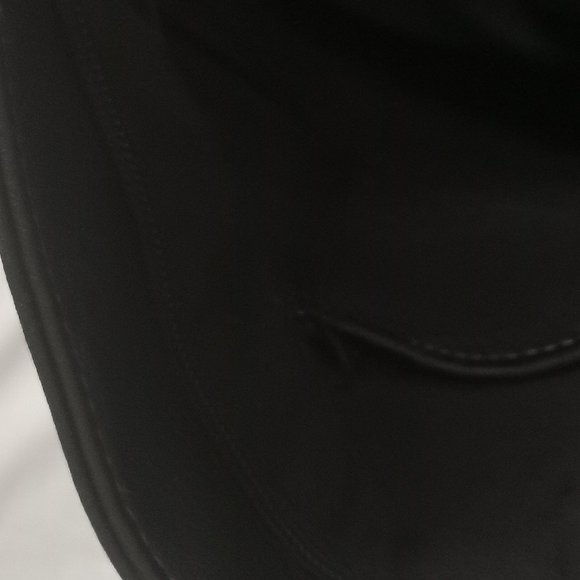 Jones New York Signature Natural Genuine Leader Shoulder Bag Black with Pockets… - Picture 8 of 8